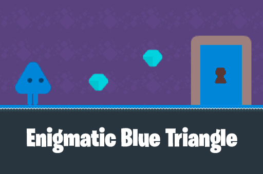 Image Enigmatic Blue Triangle