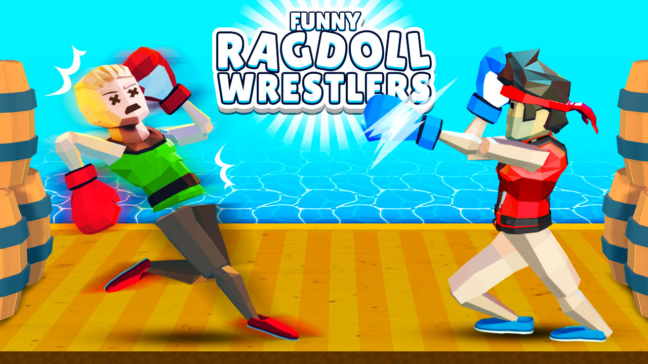 Image Funny Ragdoll Wrestlers