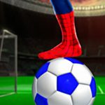 SuperHero Spiderman Football Soccer League Game